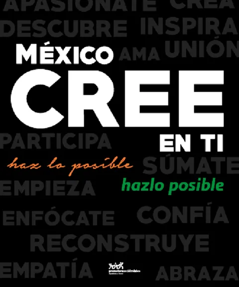 Portada de México Cree en Ti